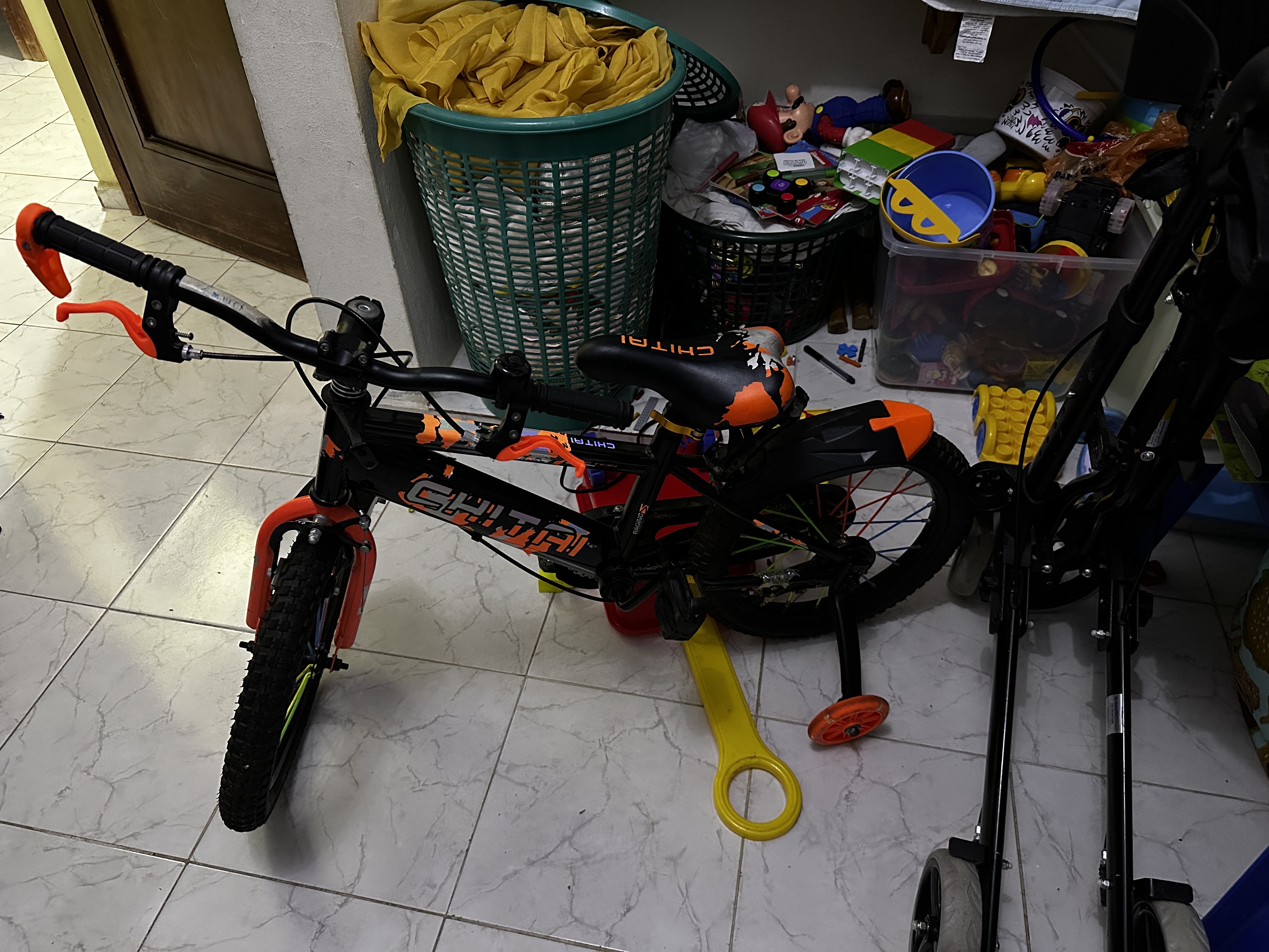 juguetes - Bicicleta aro 14, niños entre 3 a 7 años  1