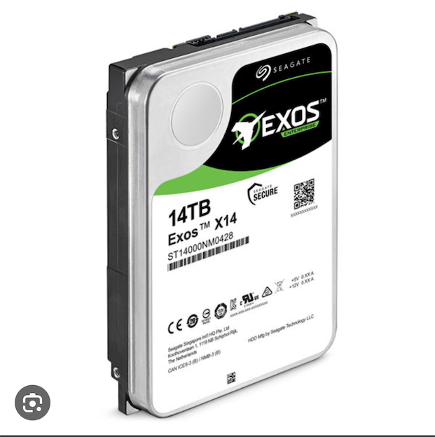 celulares y tabletas - disco duro segate 14TB 