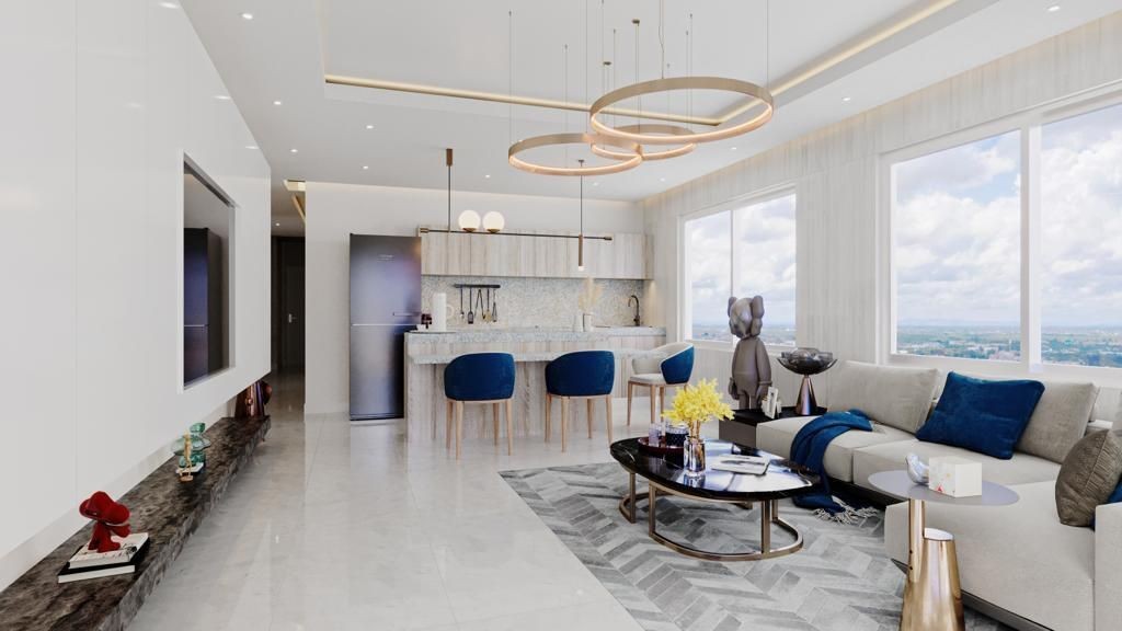 apartamentos - Proyecto de apartamento en venta de 1 y 2 hab, ascensor, piscina, Gym y balcón