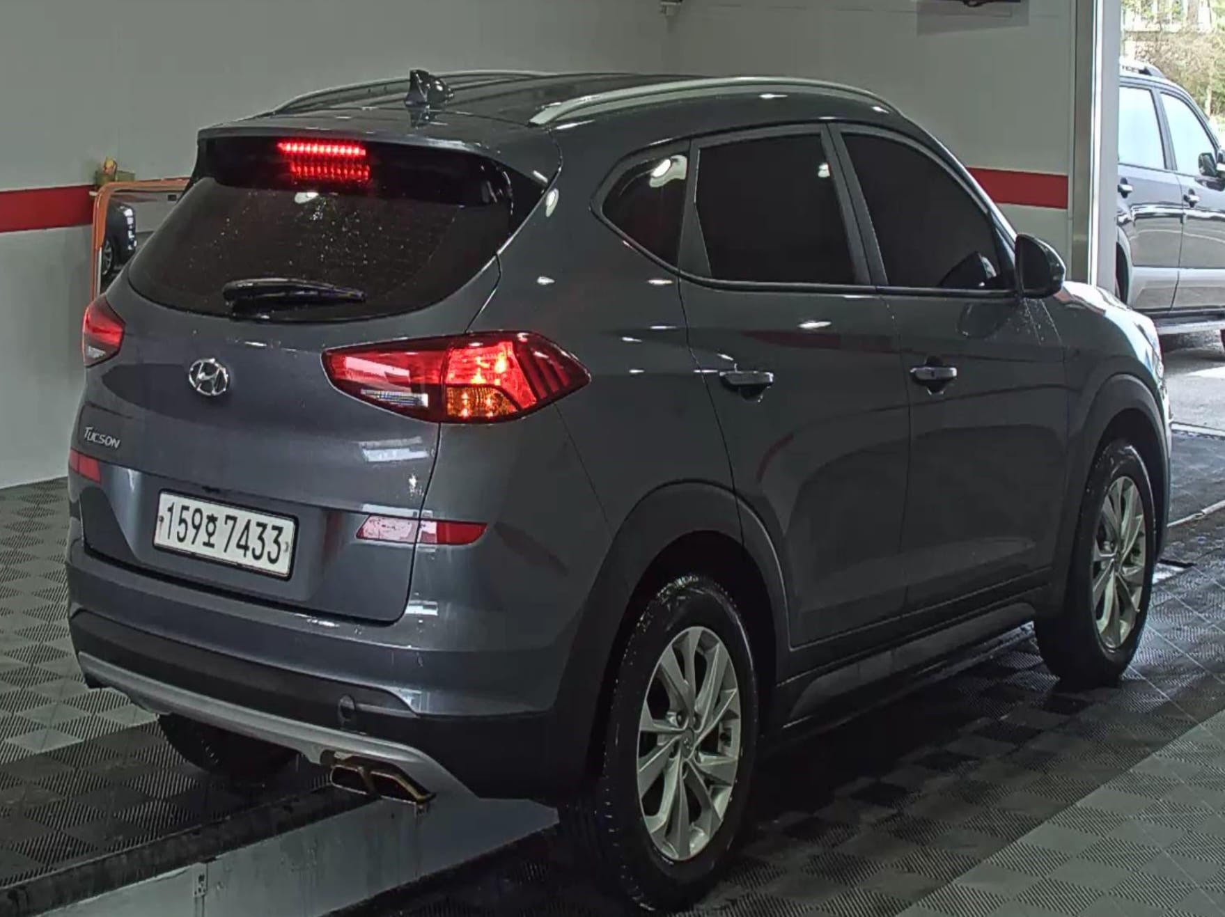jeepetas y camionetas - HYUNDAI TUCSON 2020 GRIS OSCURO DIESEL 3