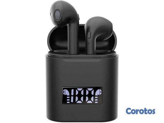 computadoras y laptops - AUDIFONO CON MICROFONO COBY EARPODS BLUETOOTH, , PANTALLA IDICADOR DE BATERIA 