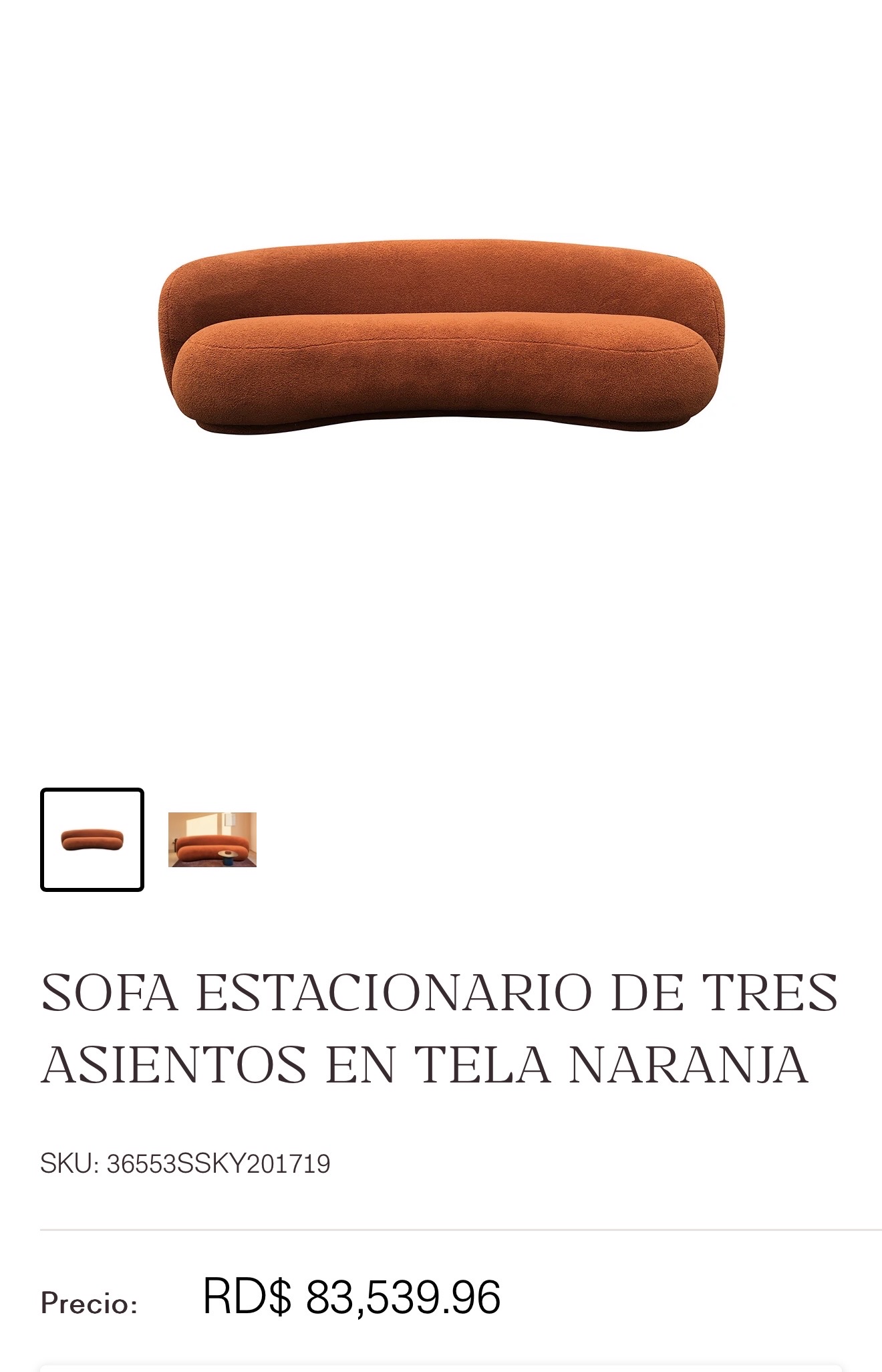 muebles y colchones - Sofá 1