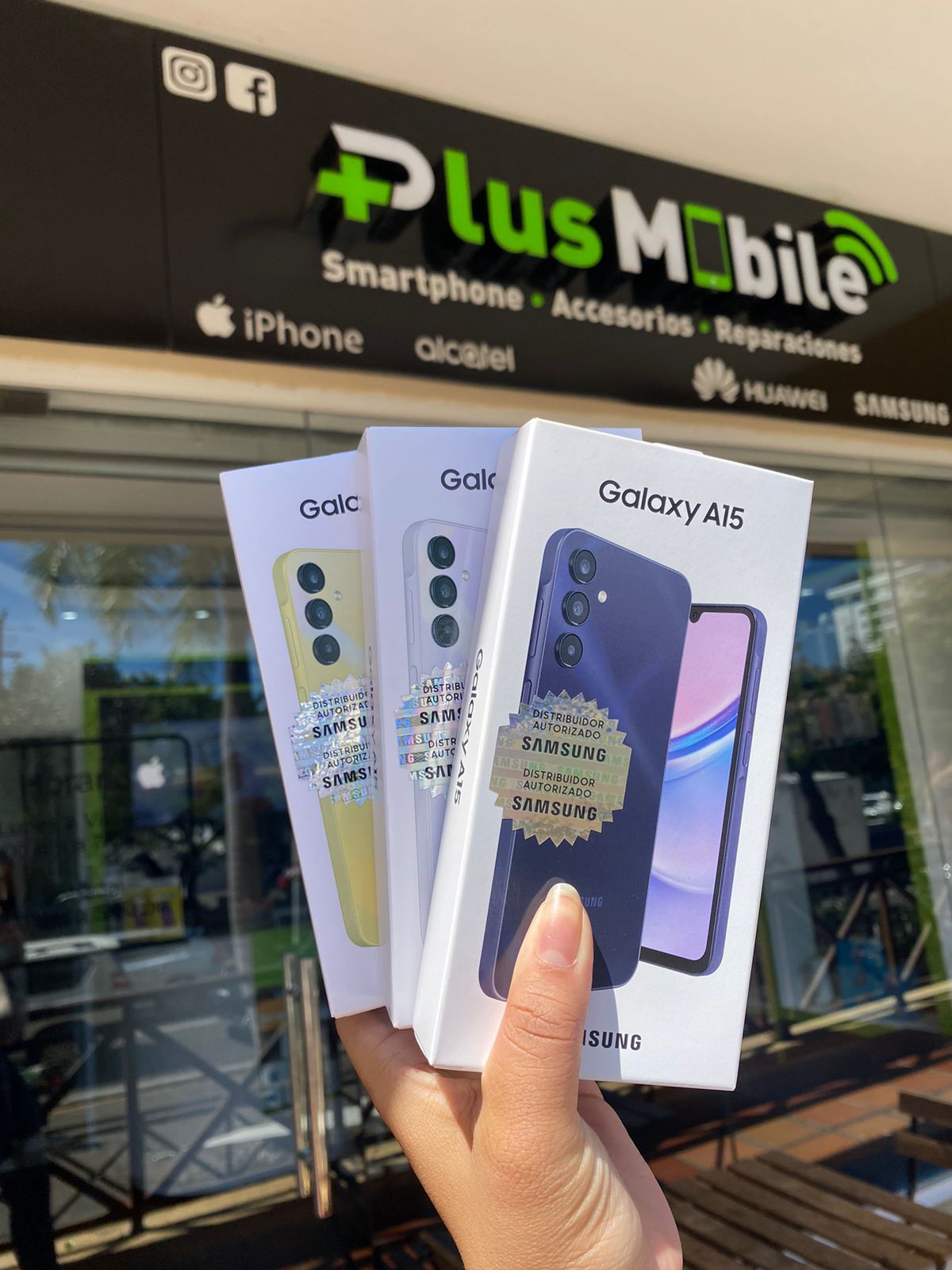 computadoras y laptops - Celular Samsung Galaxy A15 de 4/128GB -Nuevo 0