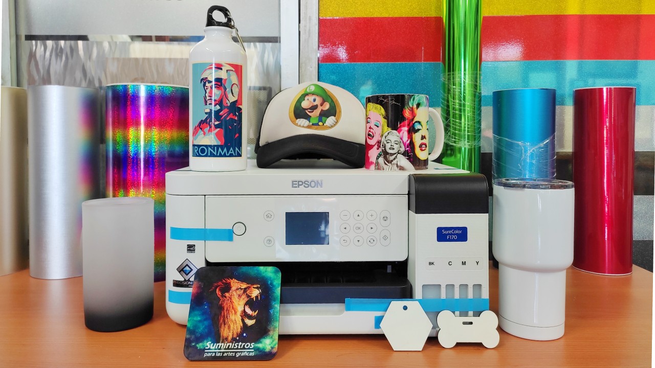 impresoras y scanners - EPSON SURECOLOR® F170,DE SUBLIMACION CON BOTELLA DE TINTA DE FABRICA 1