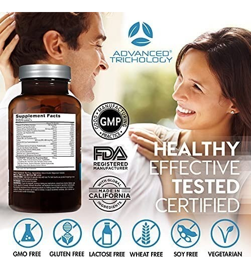 Salud y Equipamiento Médico - Vitamina Crecimiento Perdida De Cabello Foligrowth 90 Cap 5