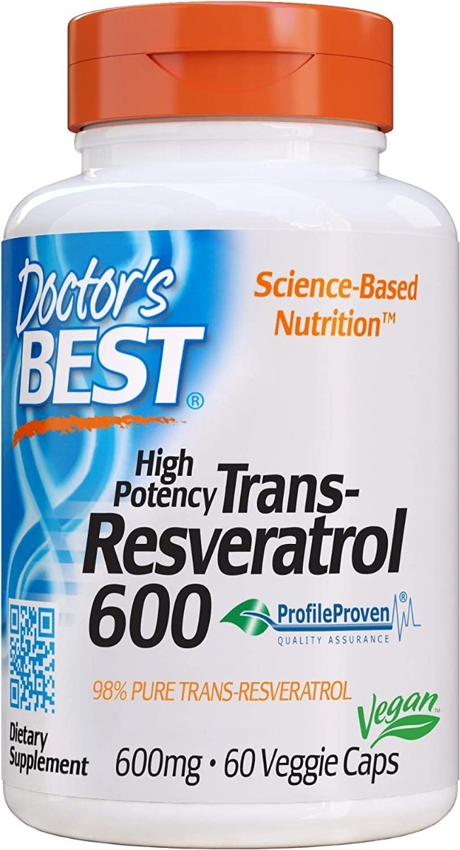 Salud y Equipamiento Médico - Resveratrol 60cap Doctor's Best 0