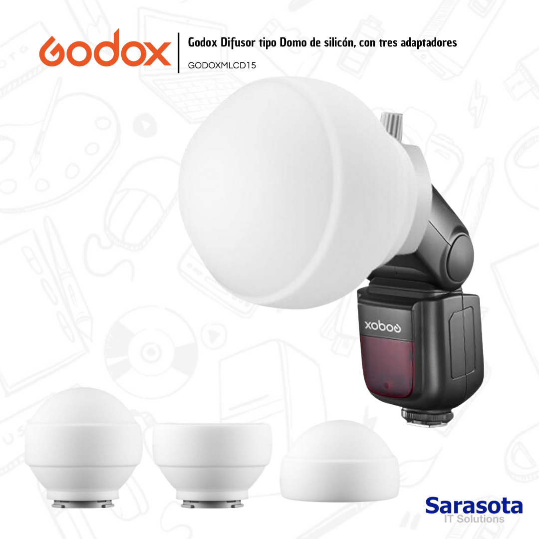 accesorios para electronica - Godox Difusor tipo domo ML-CD15 0