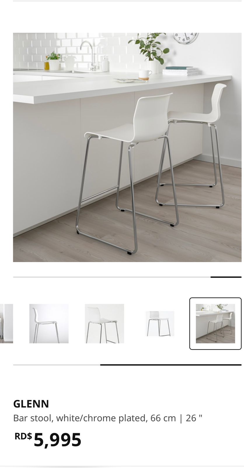 muebles y colchones - SILLAS COMEDOR TIPO ISLA - IKEA 4