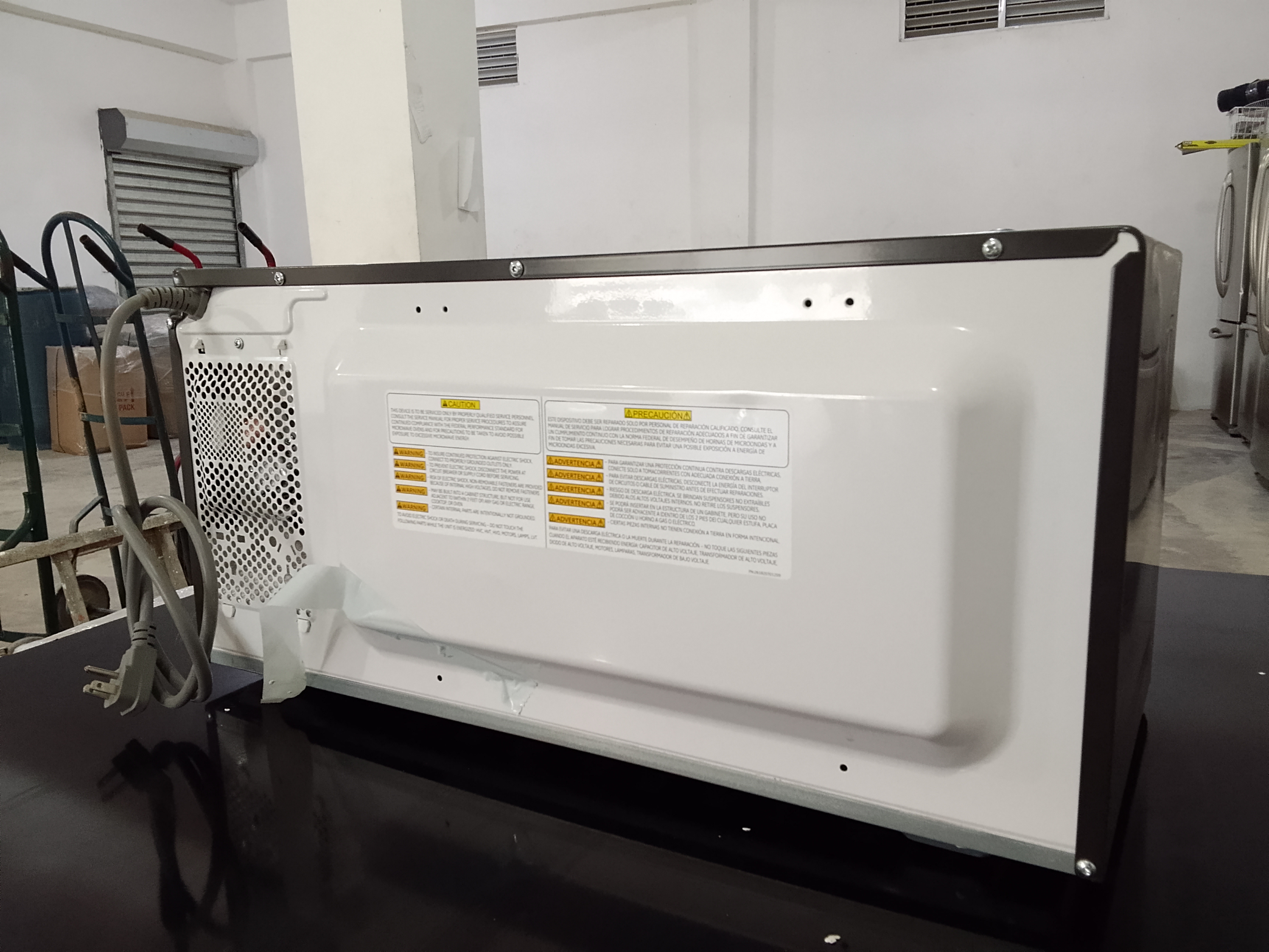 electrodomesticos - Microondas de Empotre 1.1 Inoxidable GE Profil 4