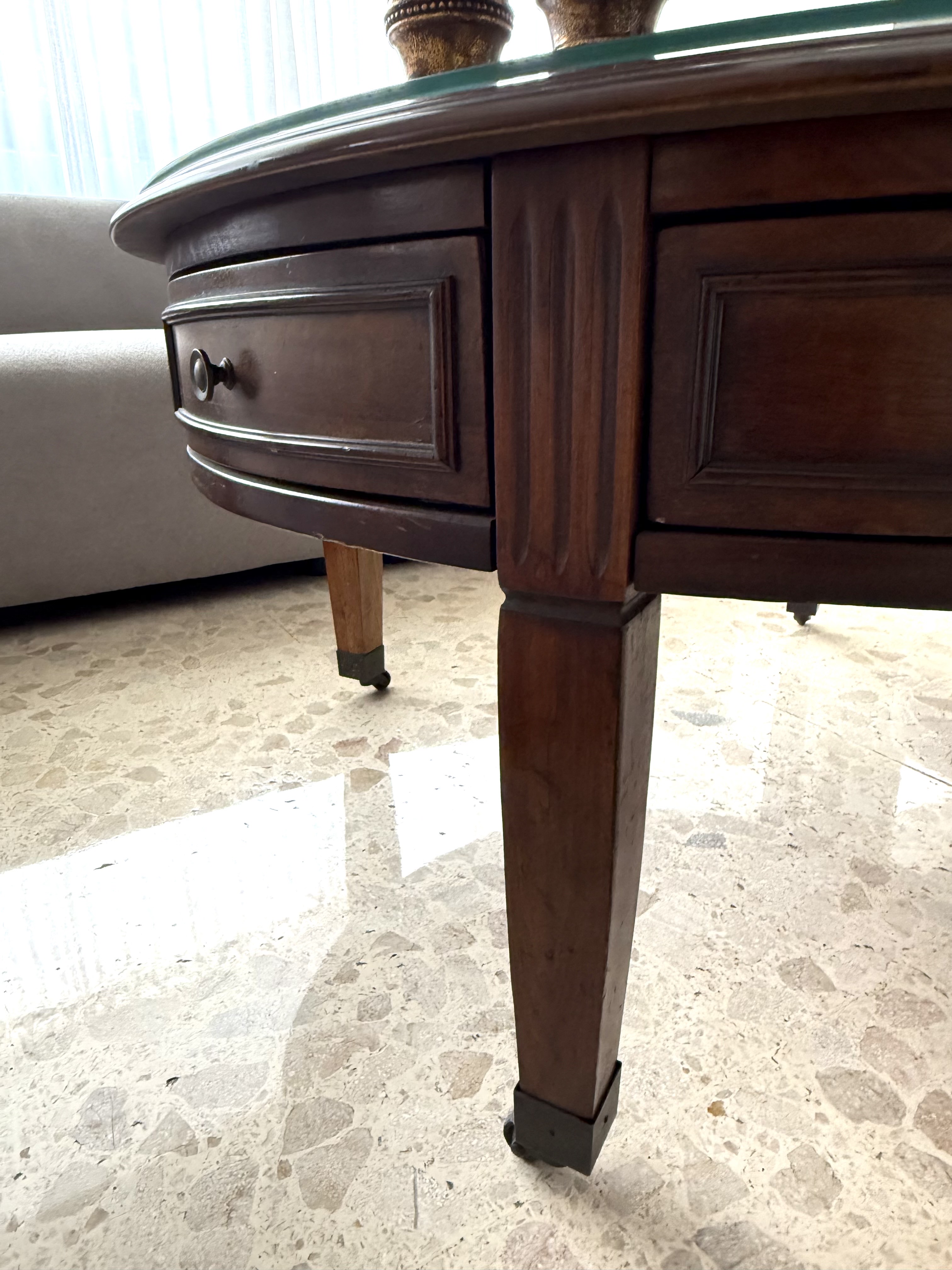 muebles y colchones - Mesa de Centro para Sala - ¡Como Nueva! 2