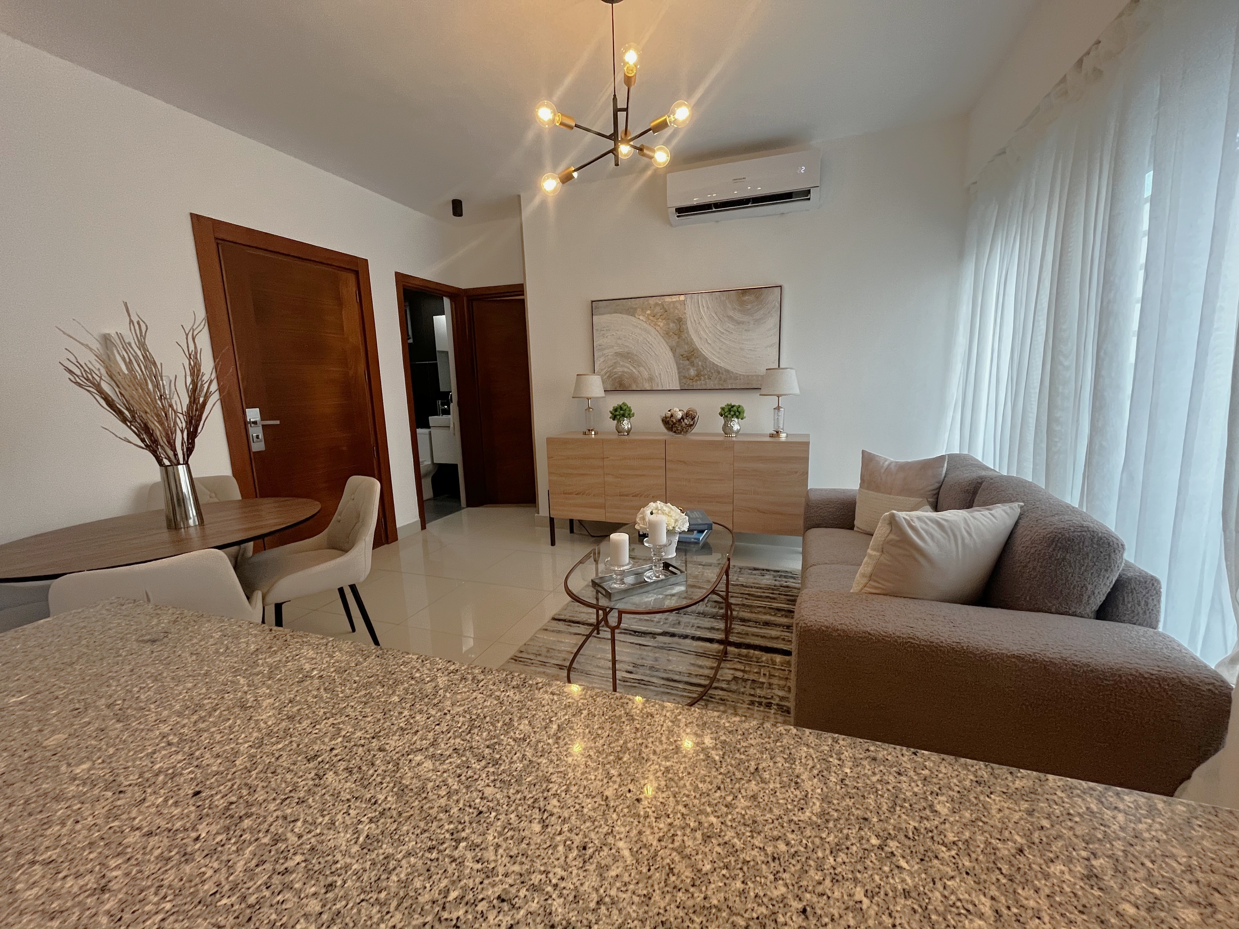 apartamentos - Apartamento Alquiler Piantini UNA Habitación  3