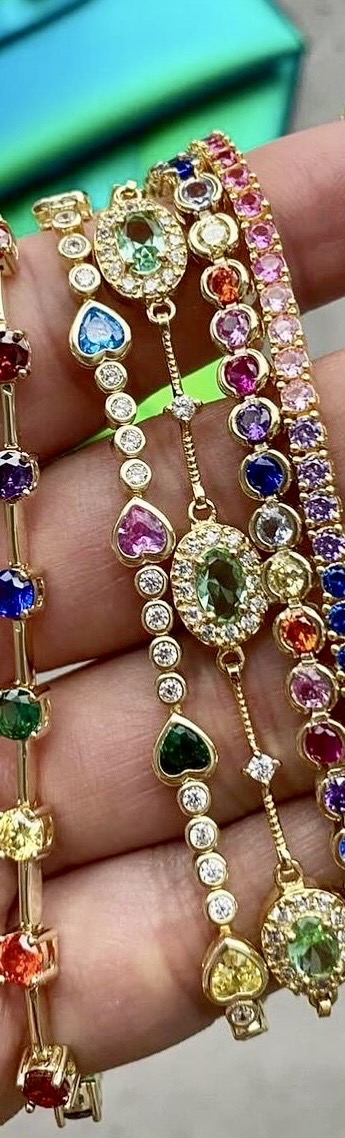 joyas, relojes y accesorios - Brazalete de Corazones 0