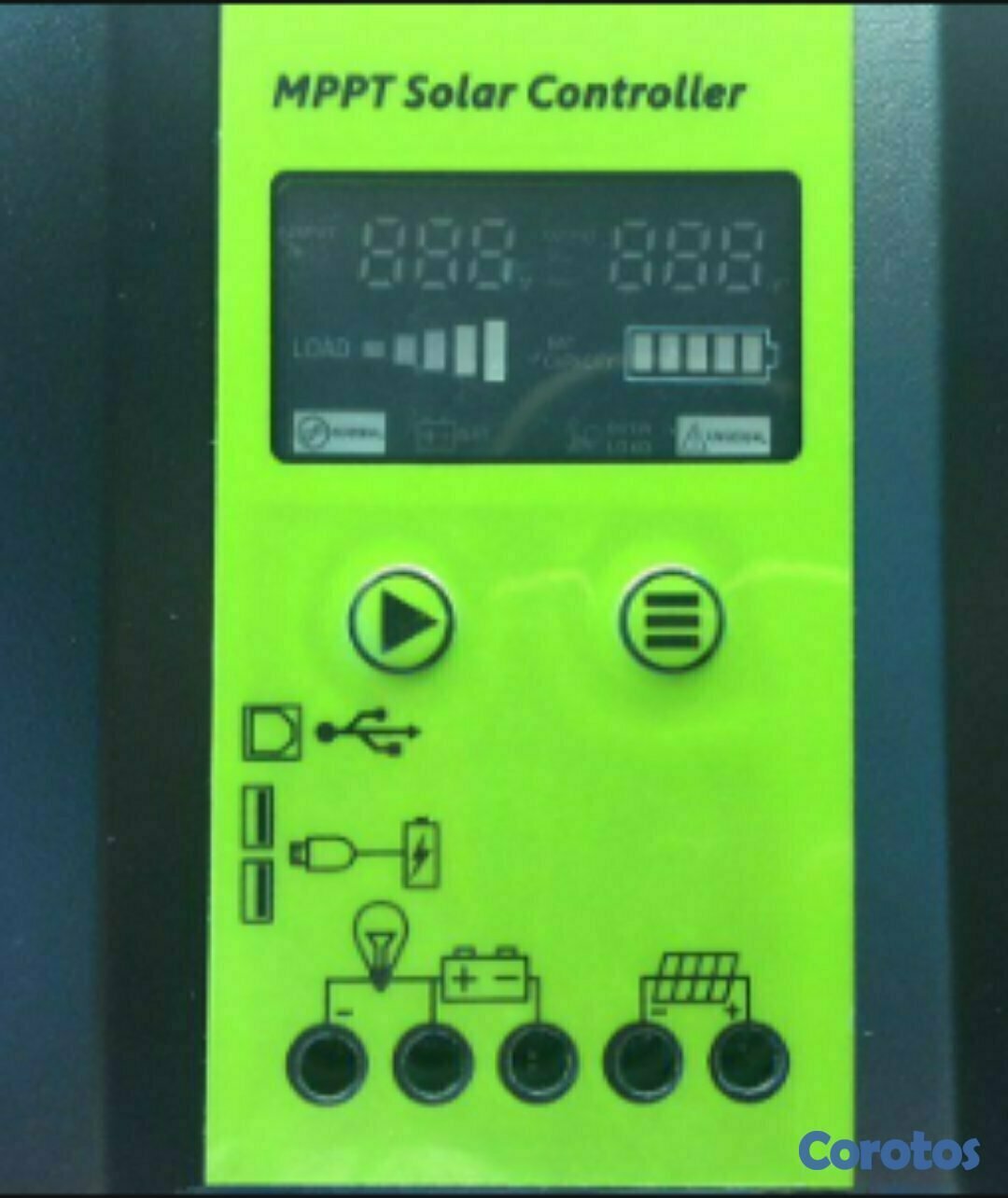 plantas e inversores - reguladores mppt 30 amperes