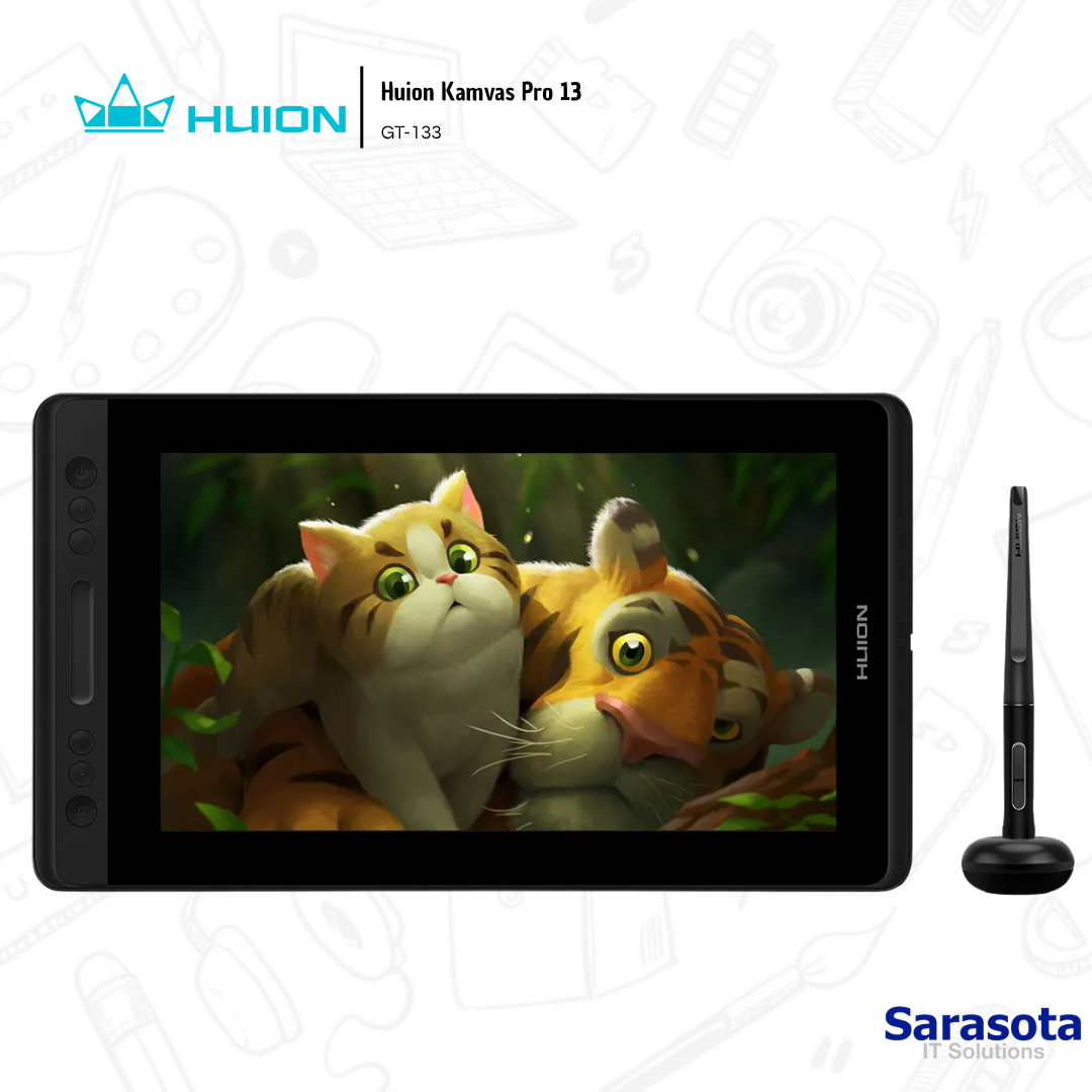 accesorios para electronica - Huion Kamvas Pro 13 incluye Stand  2