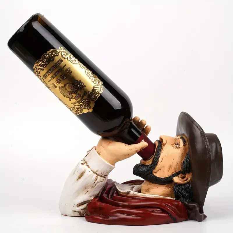 decoración y accesorios - Soporte para botella de vino