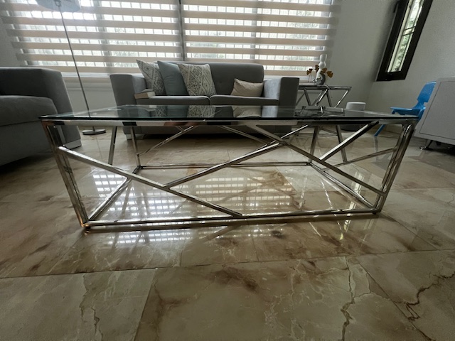 muebles y colchones - Mesa centro y lateral.