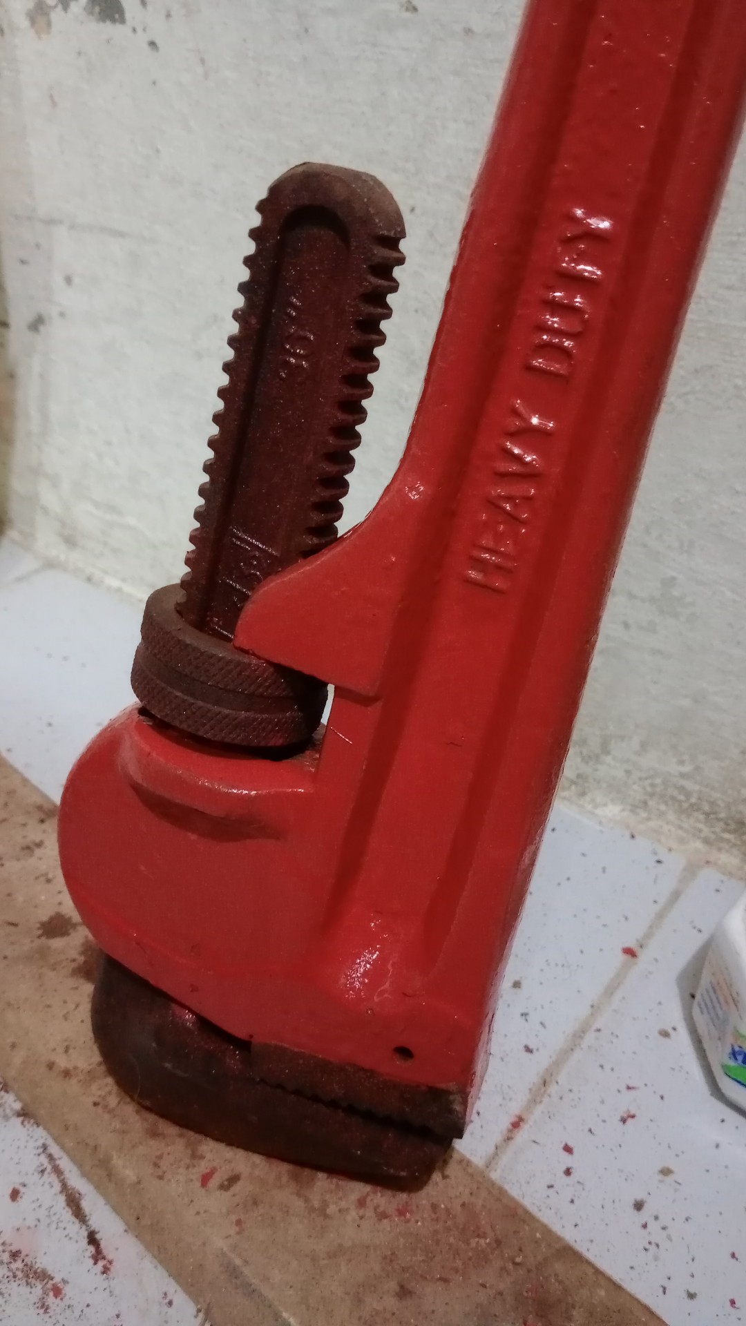 construccion e industrial - Llave Stilson GIGANTE, 36" para tubos y tuercas de hasta 6 y 7 pulgadas  0