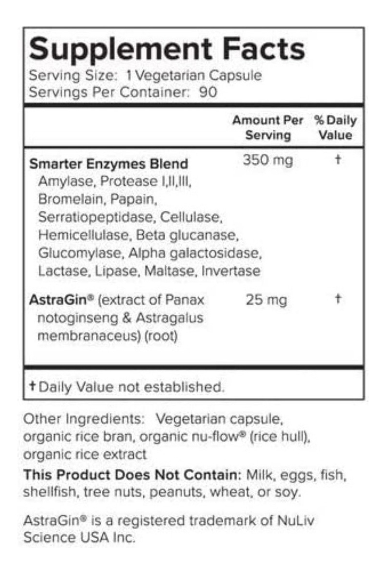 Salud y Equipamiento Médico - Enzimas Digestivas Smarternutri 1