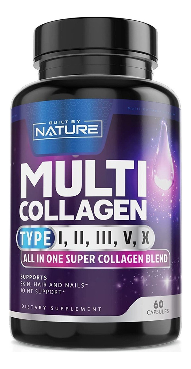 Salud y Equipamiento Médico - Colageno 60 Cap Built By Nature