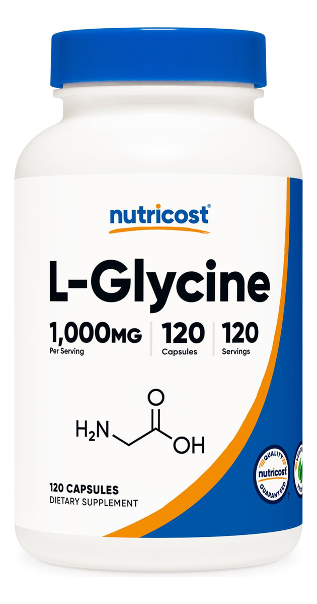 Salud y Equipamiento Médico - L-glycine 1000mg- Nutricost