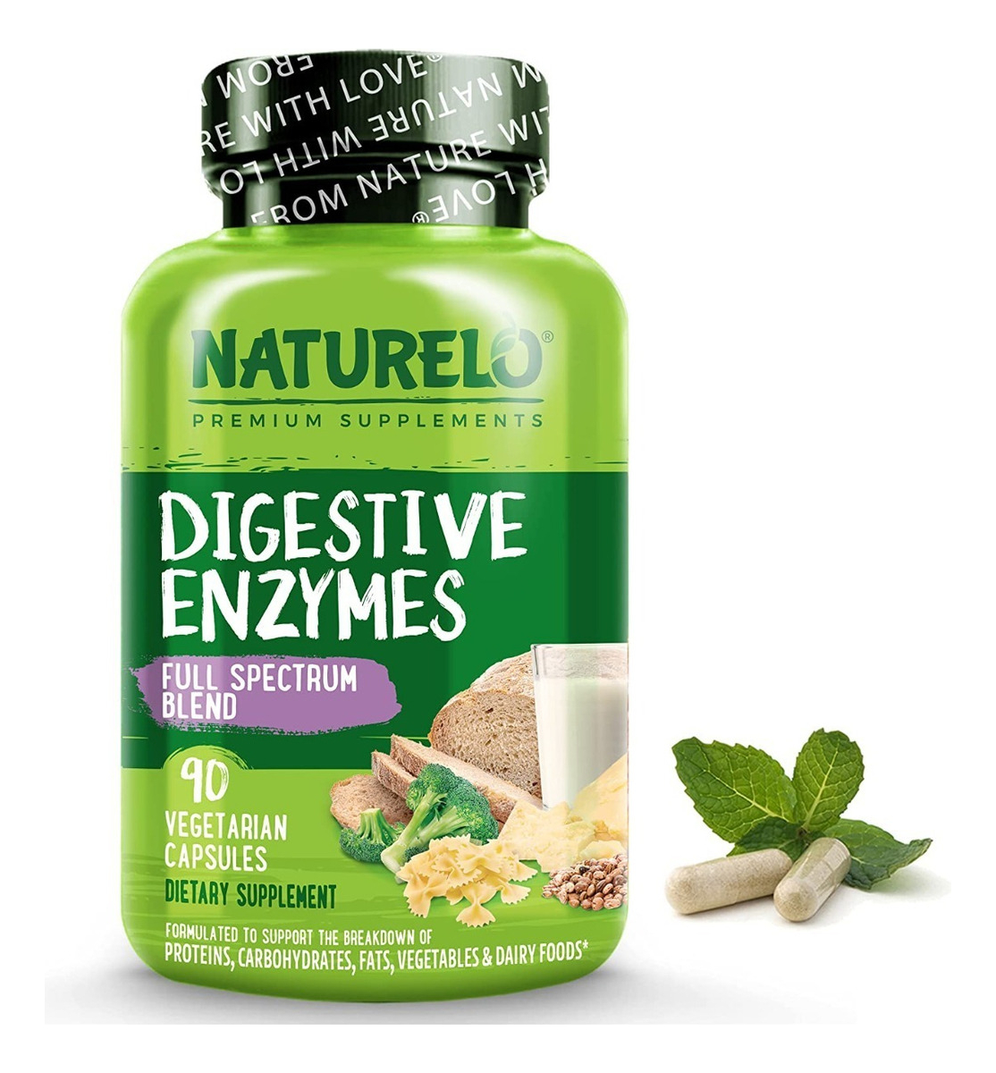 Salud y Equipamiento Médico - Enzimas Digestivas Naturelo - Unidad