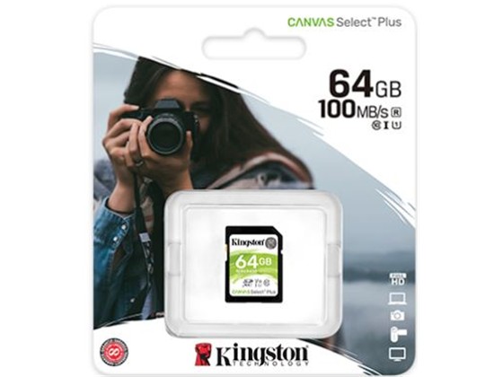 computadoras y laptops - MEMORIA SD 64GB KINGSTON, SDXC, UHS-I, CLASE 10 0
