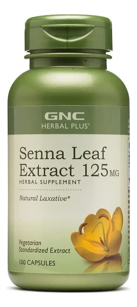 Salud y Equipamiento Médico - Gnc Herbal Plus Senna Leaf Extract 125 Mg, 100 Capsulas, Un 0