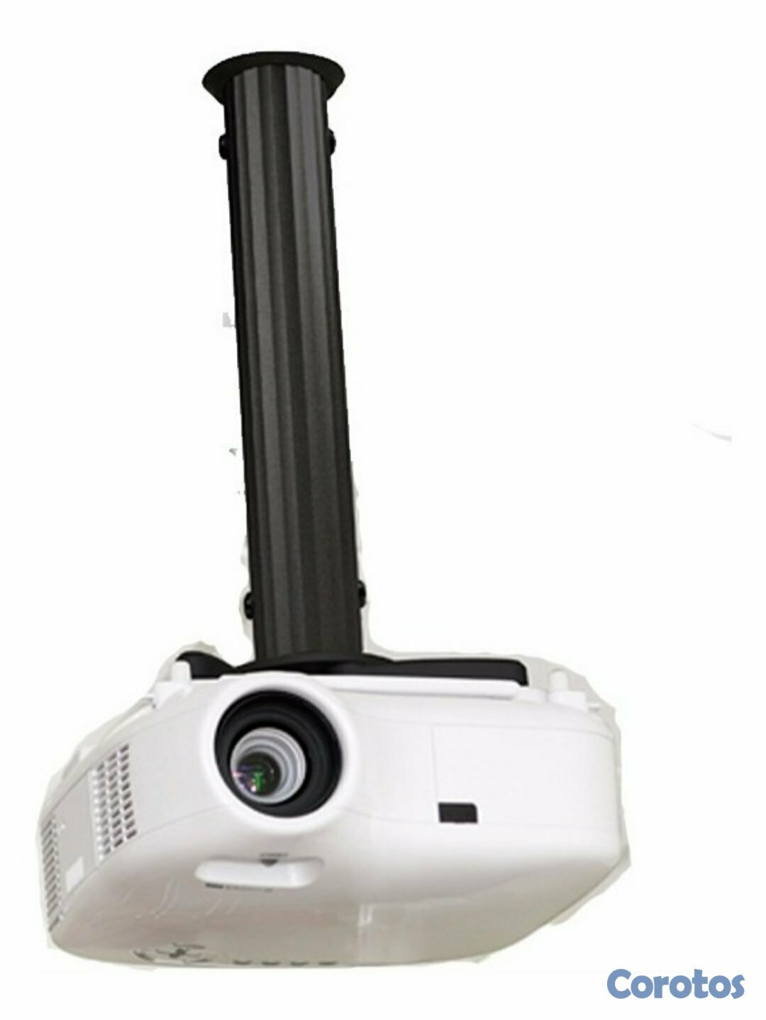 computadoras y laptops - SOPORTE PARA PROYECTOR KLIPX NEGRA DE TECHO 230MM, SOPORTA HASTA 10KG (22LBS)  2