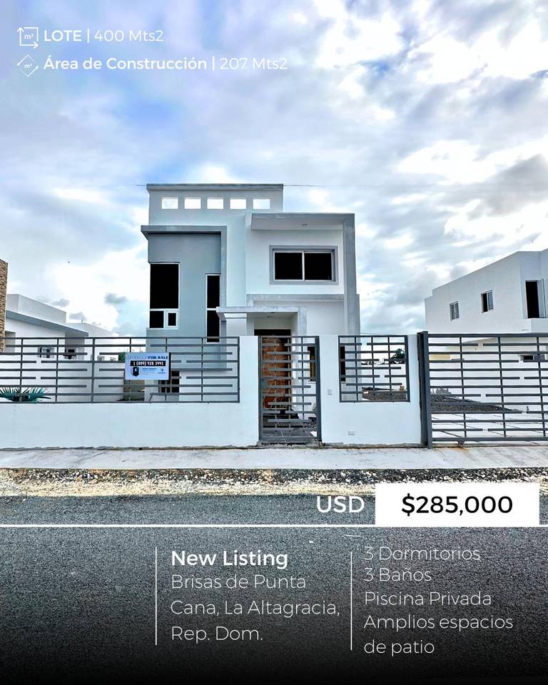 casas vacacionales y villas - Villa moderna  400m2 en Punta Cana  0