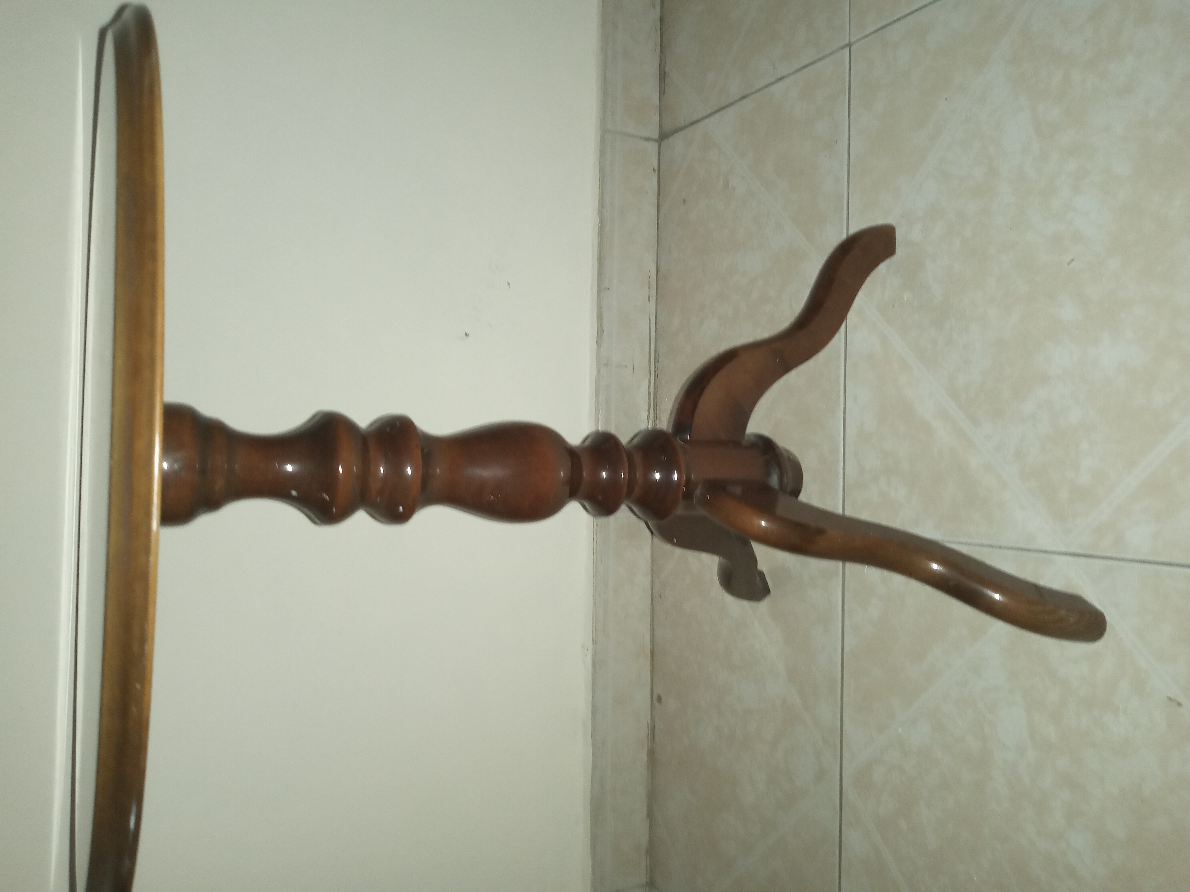 decoración y accesorios - MESA ITALIANA DE MADERA CON HERMOSO DISEÑO 3