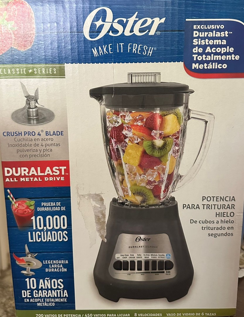 electrodomesticos - LICUADORA MARCA OSTER DE 8 VELOCIDADES.