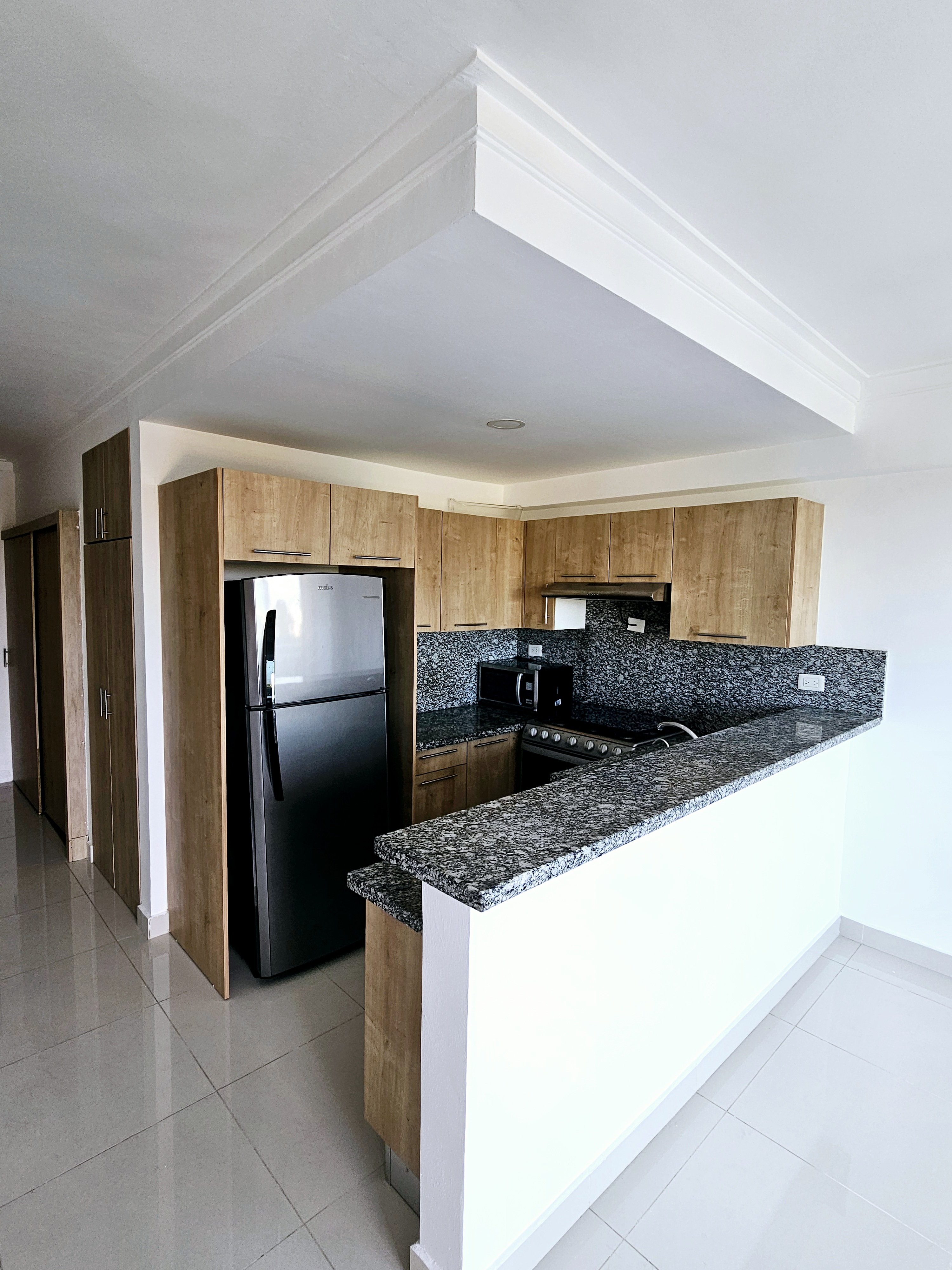 apartamentos - se alquila apartamento en gazcue con línea blanca 1