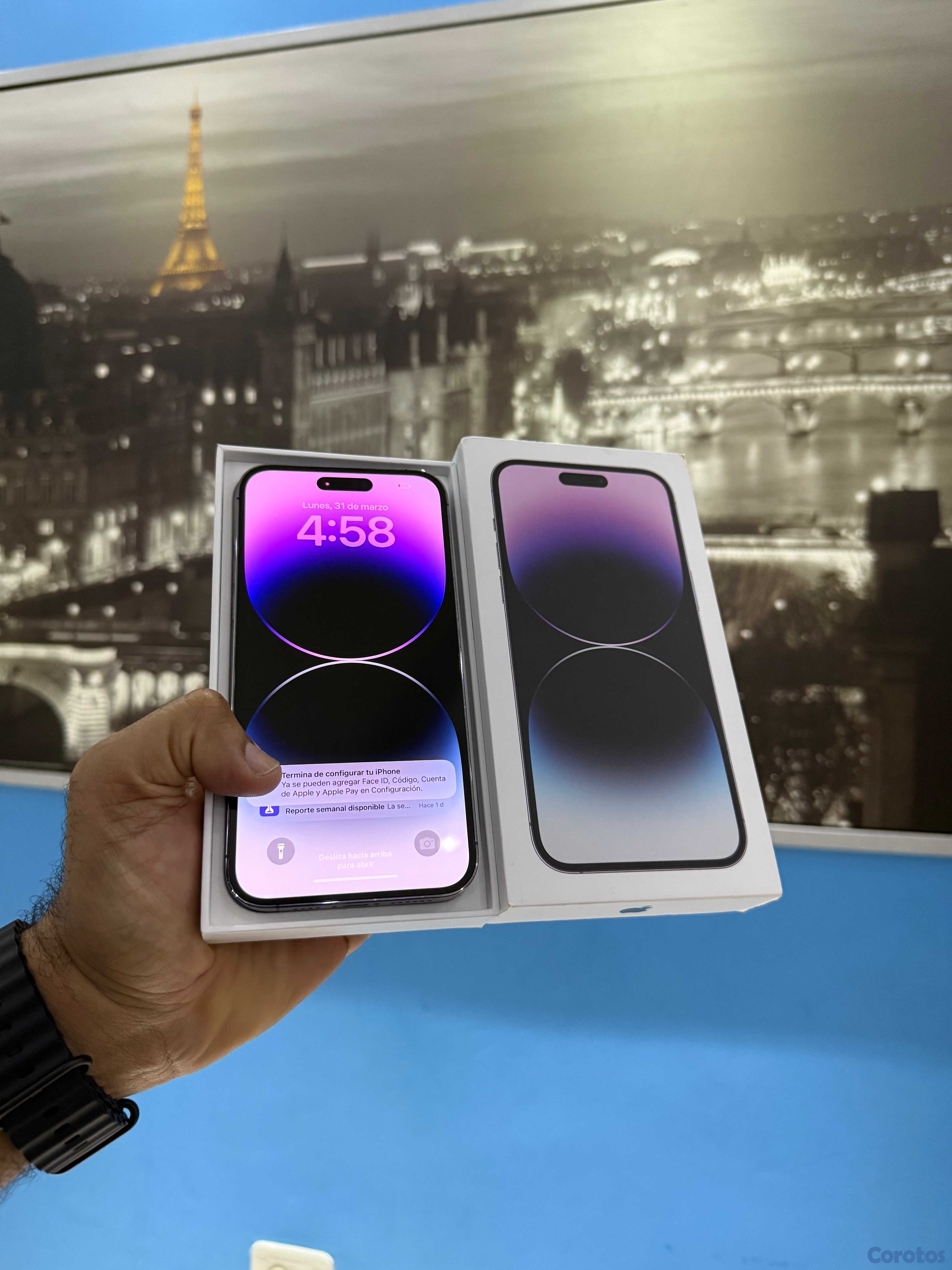 celulares y tabletas - iPhone 14 Pro Max 256GB Como Nuevo, RD$ 45,995 NEG 2