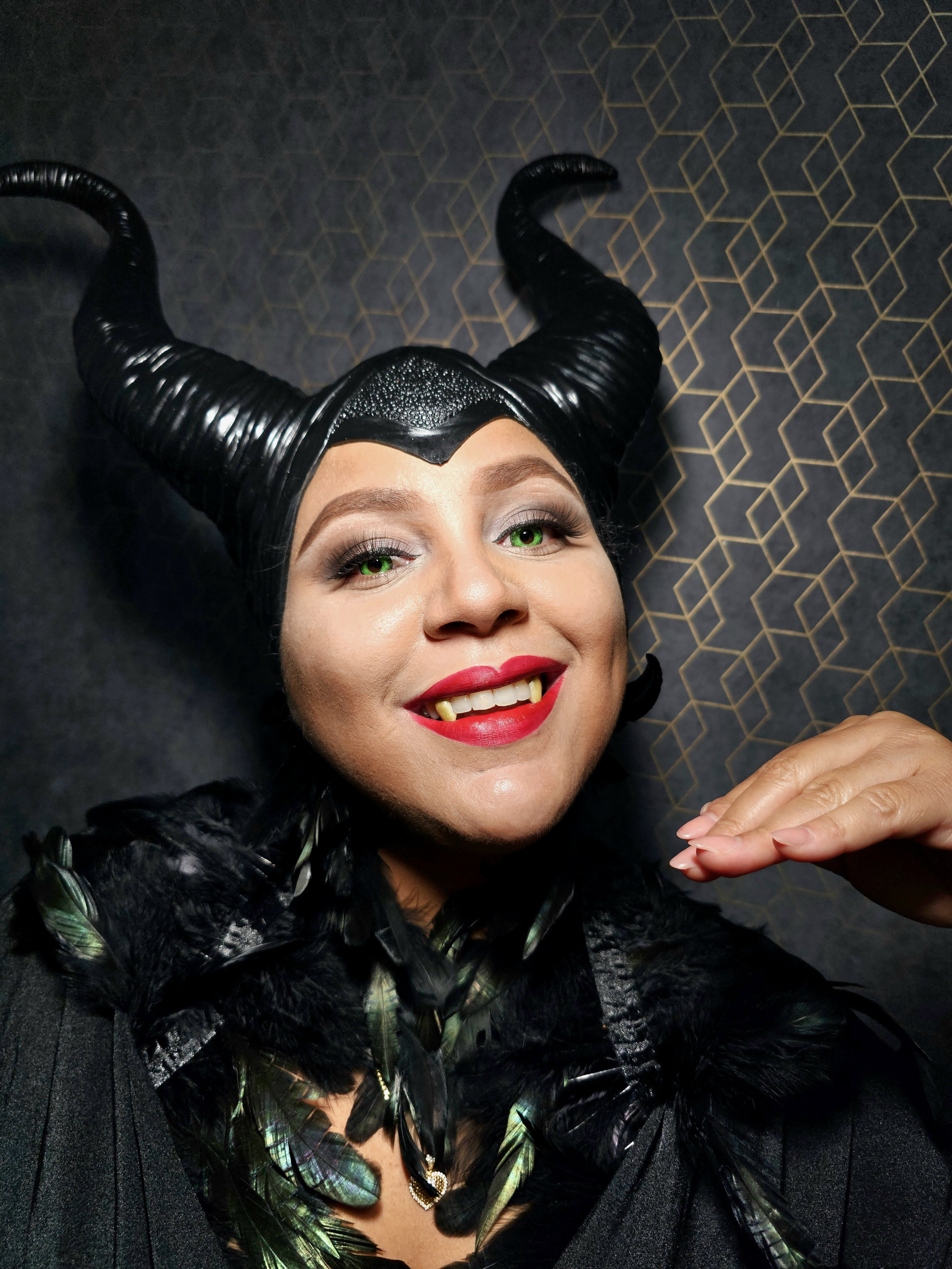 ropa para mujer - Disfraz de malefica completo una sola postura 1