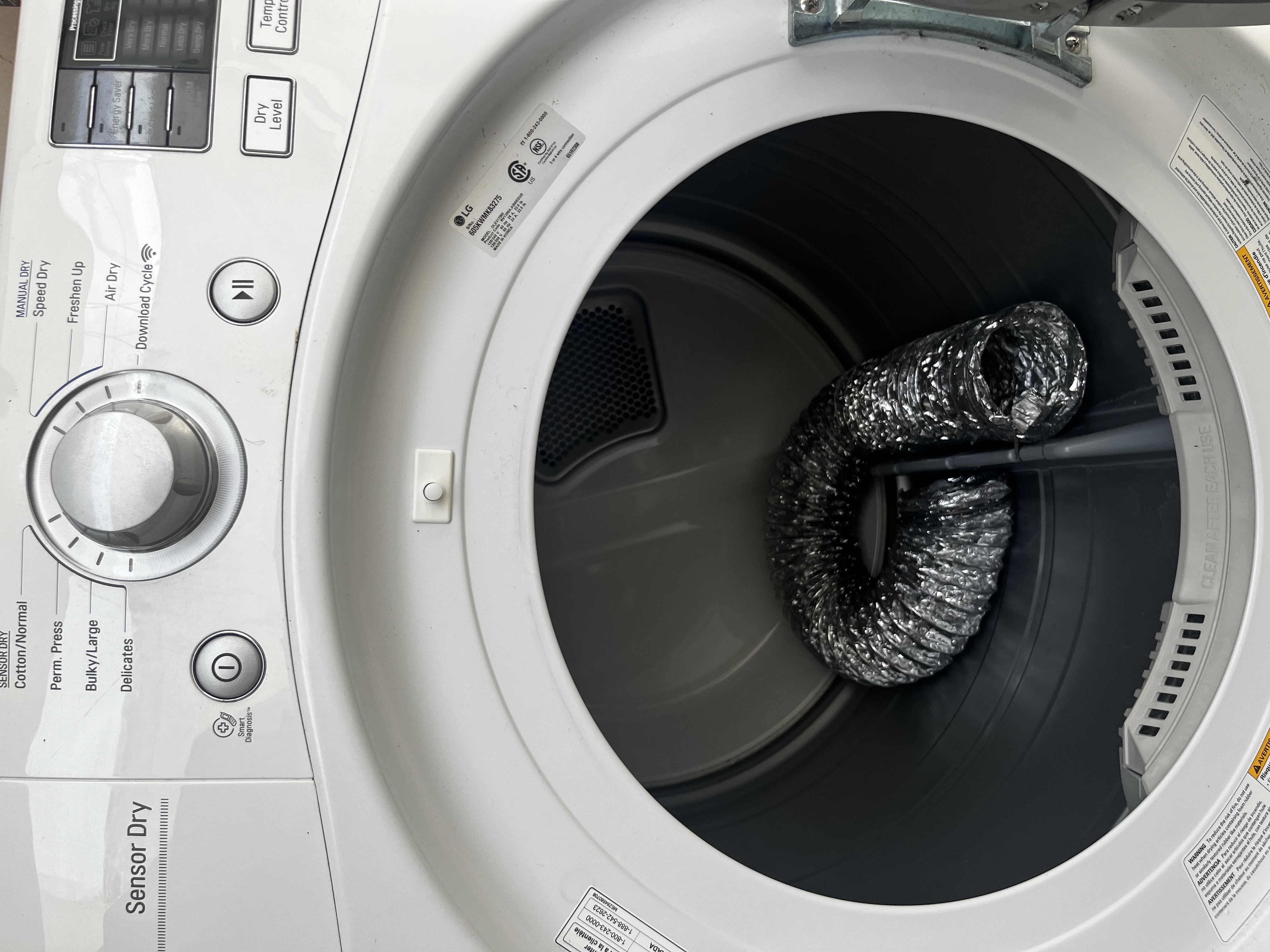 electrodomesticos - lavadora y secadora LG de 28 libras de capacidad 2