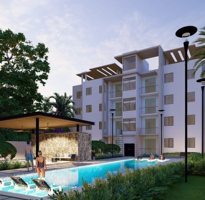 apartamentos - ! DIOS! HERMOSO Residencial con Picsina! Km 14 Aut  Duarte, detrás Banco Popular 0