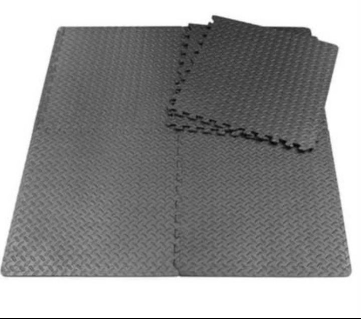 deportes - Piso para gimnasio de goma antifatiga. Alfombra. Pack 12 unidades 4.4 Mts² nuevo 1