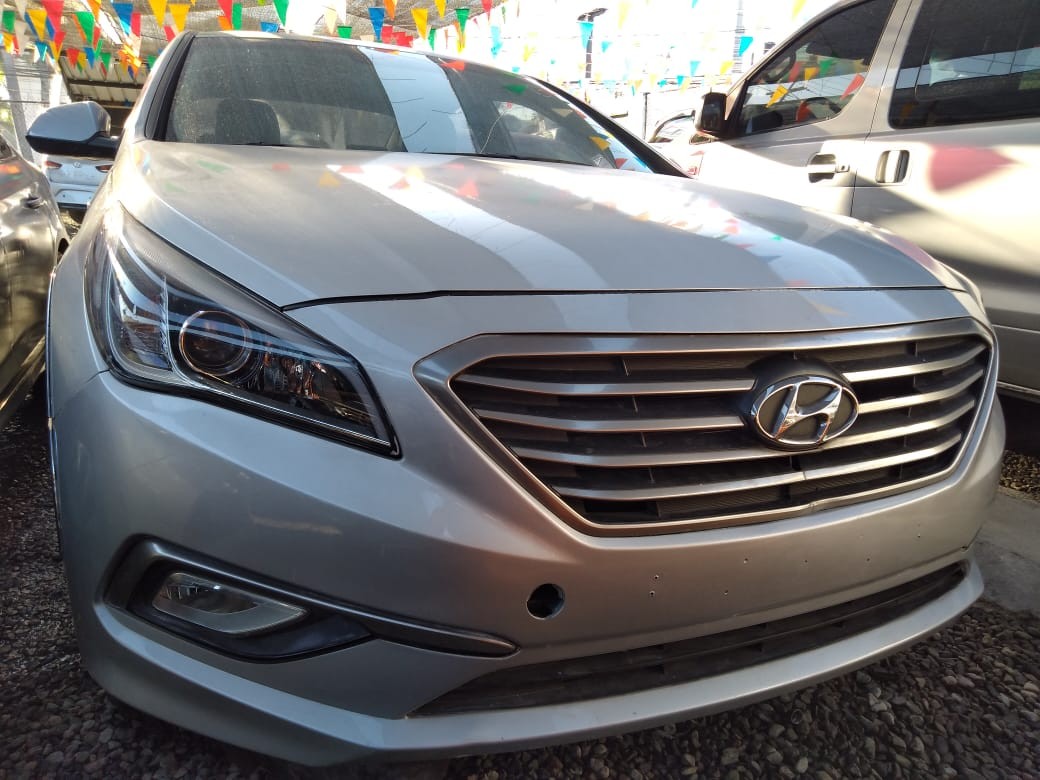 carros - HYUNDAI SONATA LF 2015 GRIS 1