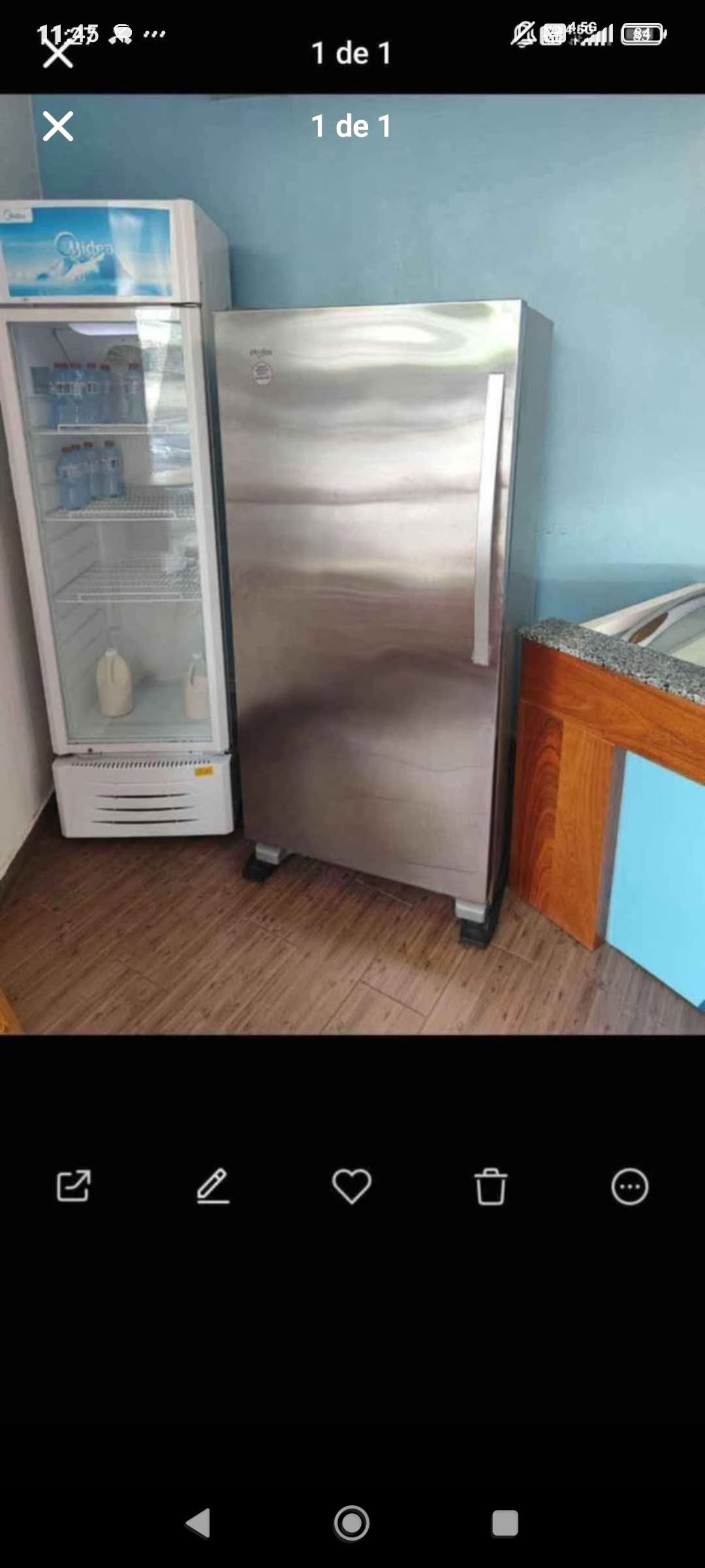 equipos profesionales - Freezer Whirlpool de 18 pies cubicos como nuevo  0