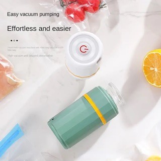 electrodomesticos - Mini Máquina De Vacío De Mano, Bomba Recargable Para Alimentos Ropa vacuum  5