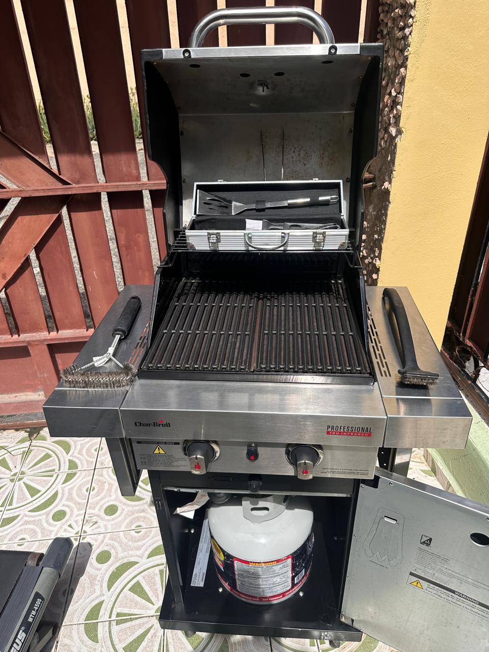 herramientas, jardines y exterior - Barbecue de Metal de Gas 2