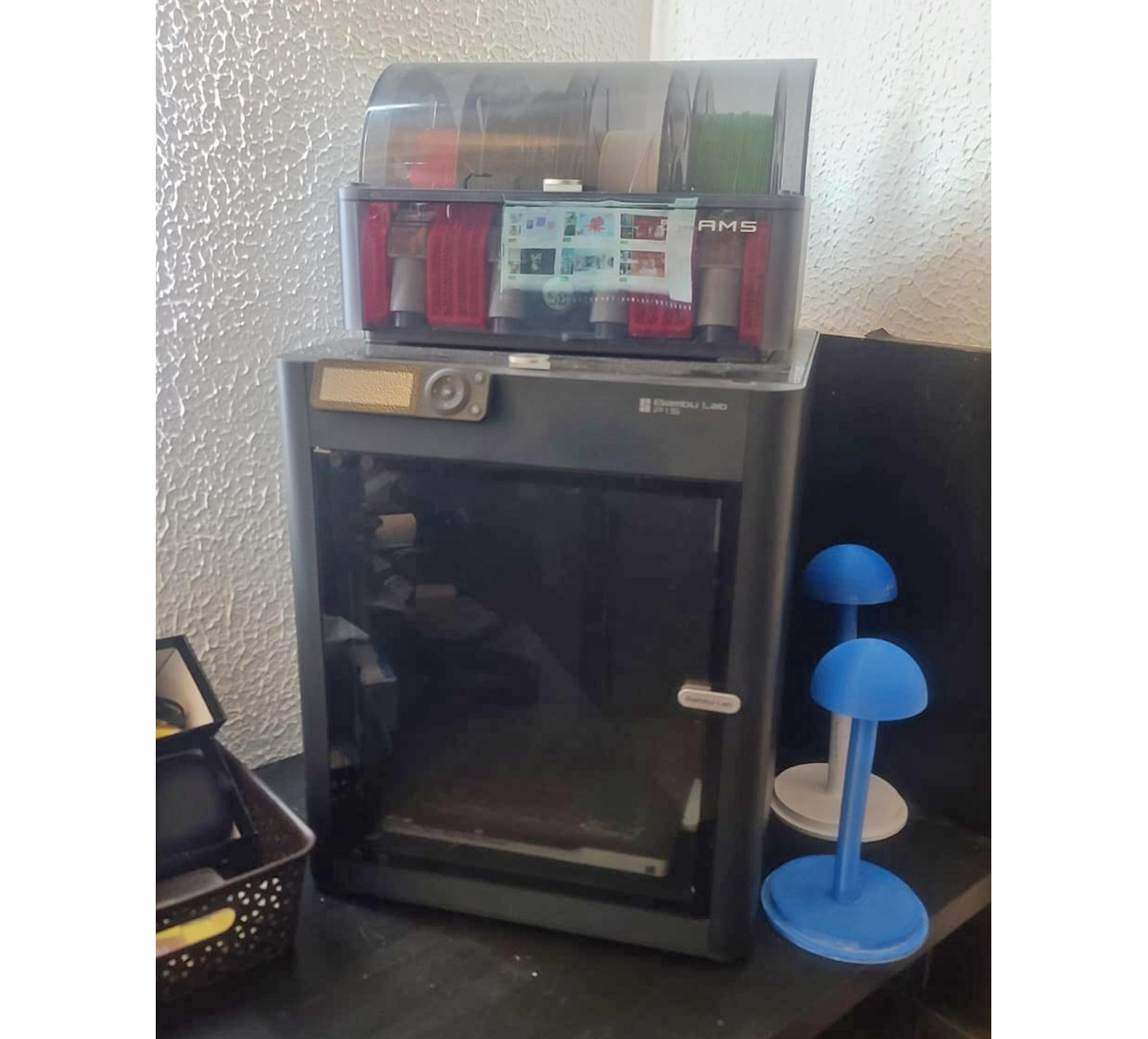 impresoras y scanners - impresora 3D bambu lab P1 serie + AMS + varios fil