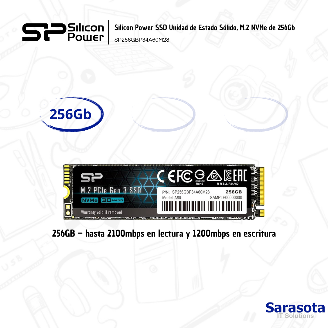accesorios para electronica - Silicon Power SSD Unidad de Estado Sólido 1