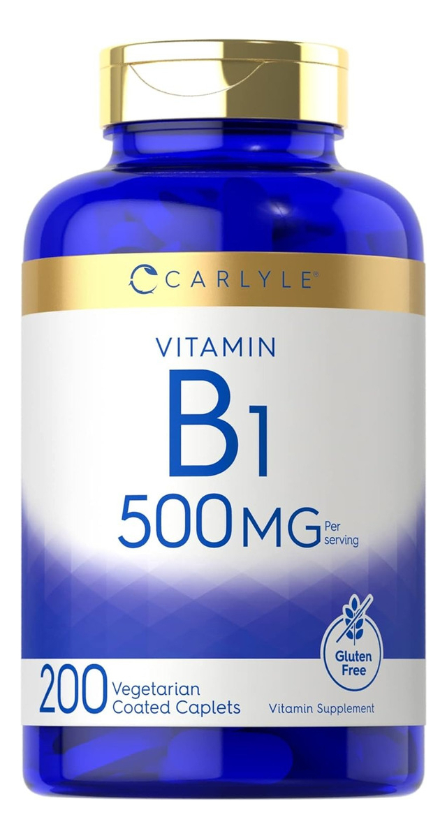 Salud y Equipamiento Médico - Vitamina B1 500mg (tiamina) Carlyle