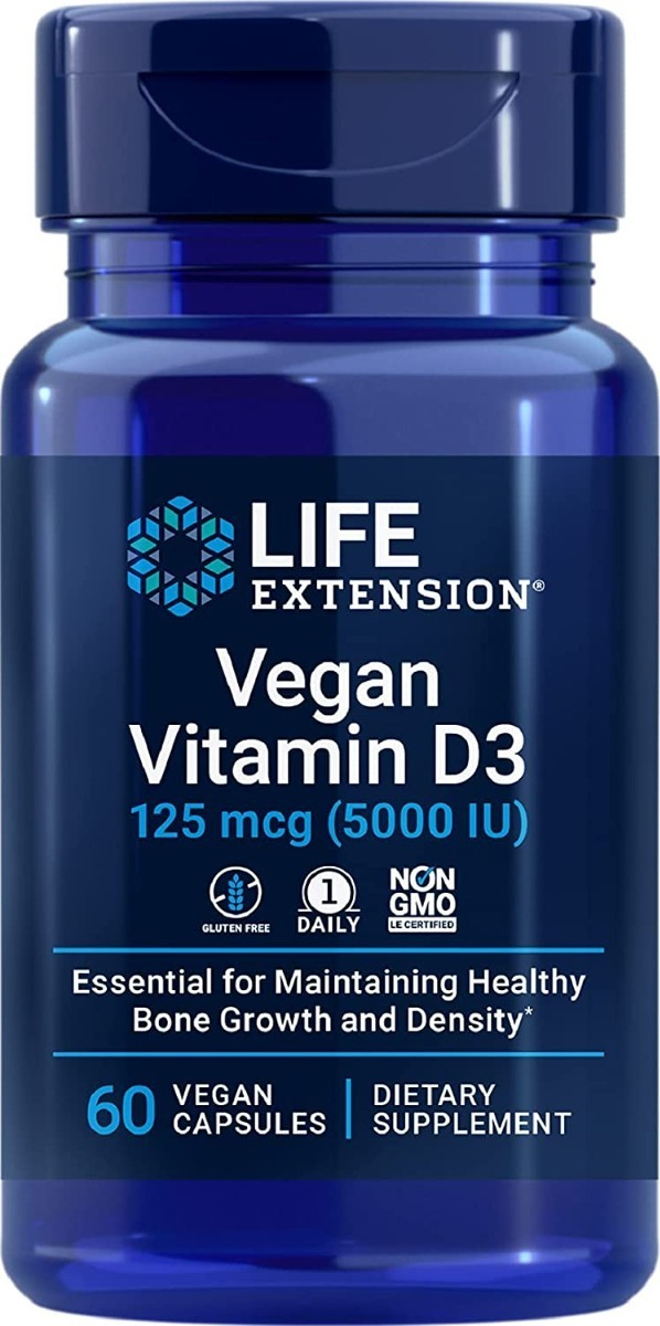 Salud y Equipamiento Médico - Vitamina D3 5000iu Life Extension 0