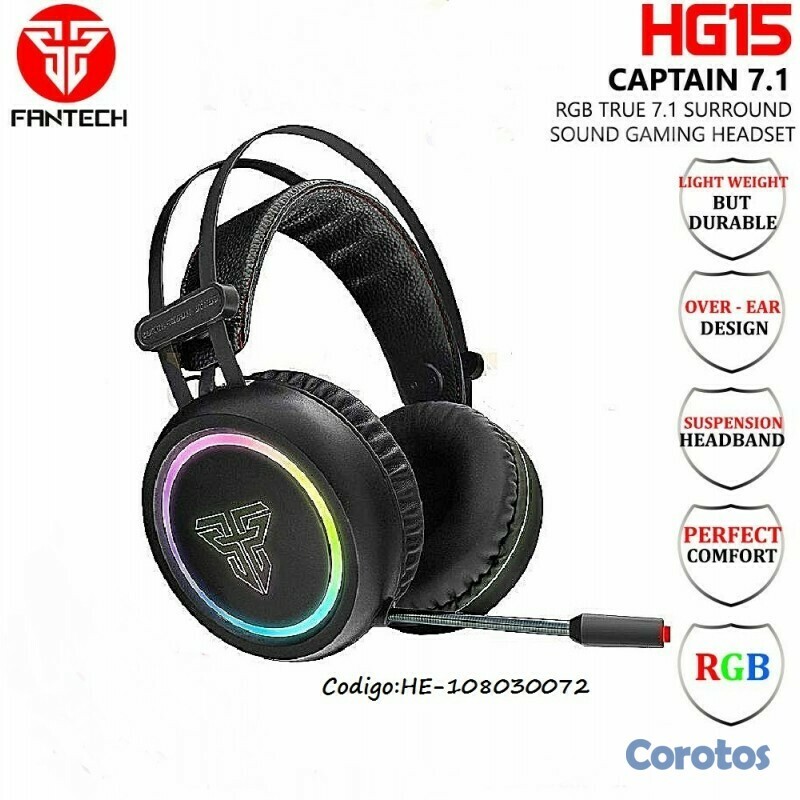 camaras y audio - AUDIFONO CON MICROFONO PROFESIONAL ,CON SONIDO 7.1,ENVOLVENTE REALES  1