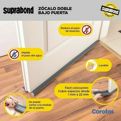 muebles y colchones - Espuma para puertas, impide el paso del agua e insectos - tope para Puerta 4