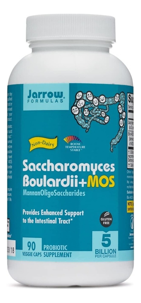 Salud y Equipamiento Médico - Saccharomyces 90 Caps Jarrow - Uni - Unidad A $2677 0