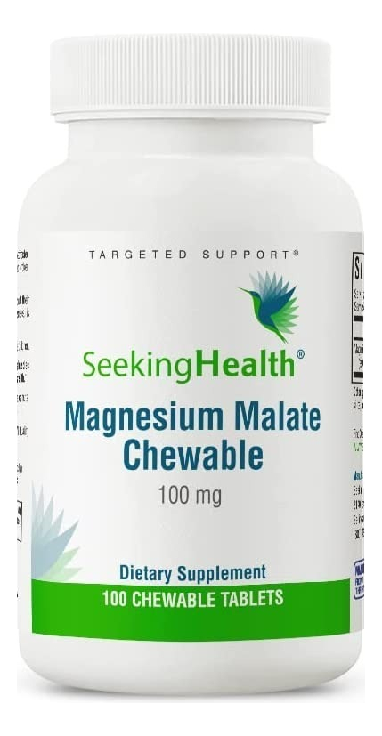 Salud y Equipamiento Médico - Malato De Magnesio 100mg Seekin - - Unidad A $2488