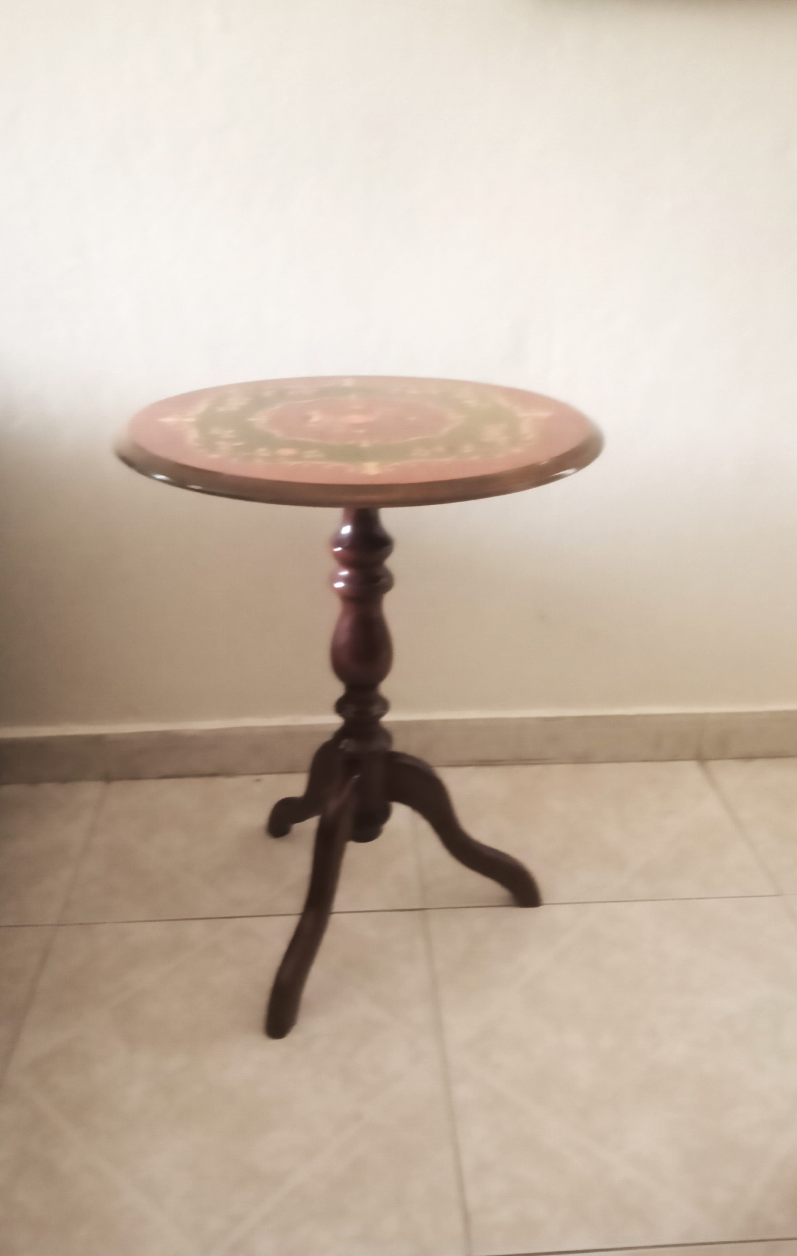 decoración y accesorios - MESA ITALIANA DE MADERA CON HERMOSO DISEÑO 1